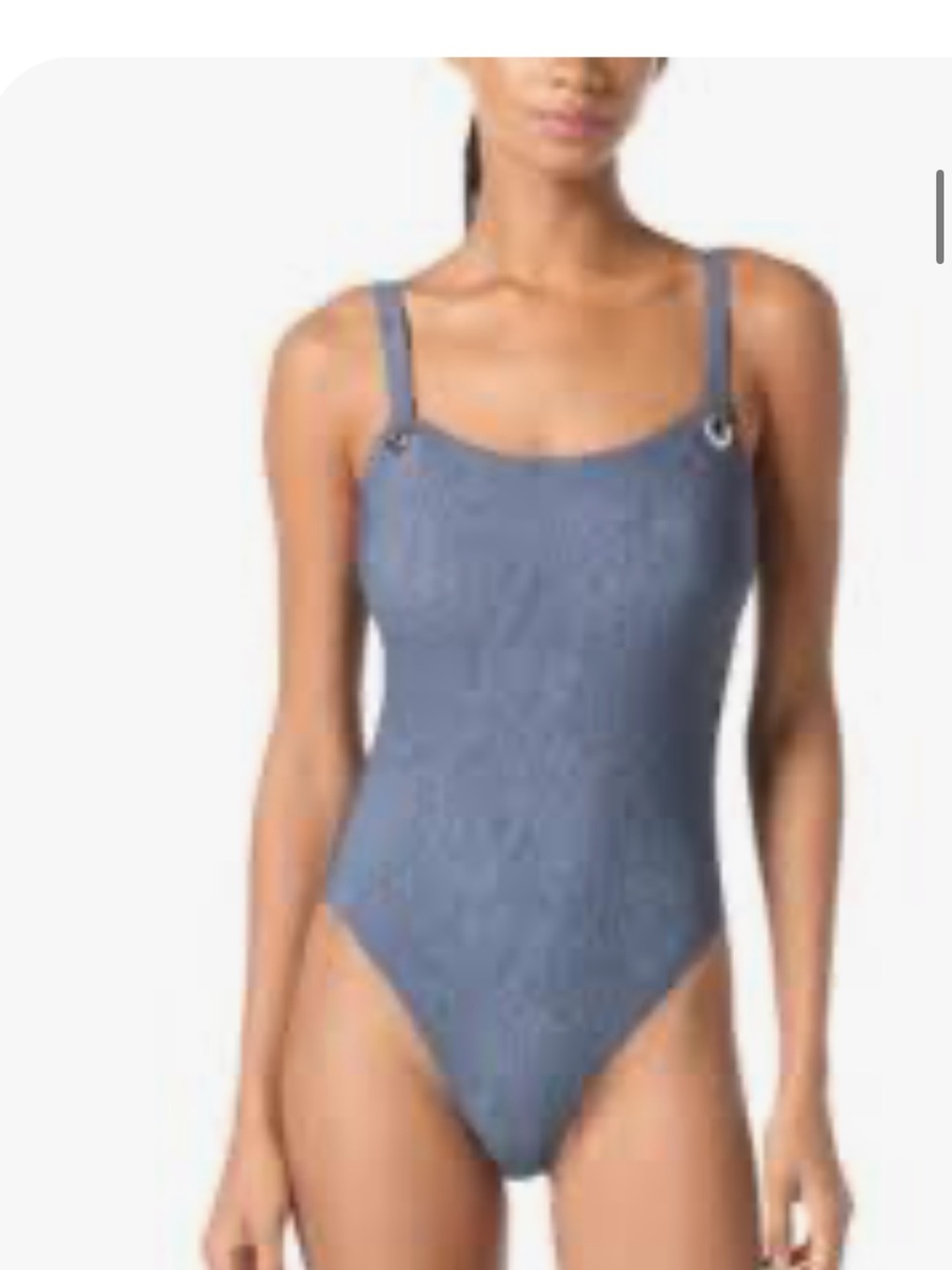 MICHAEL Michael Kors woman’s Grommet one piece swimsuit nwt size 12